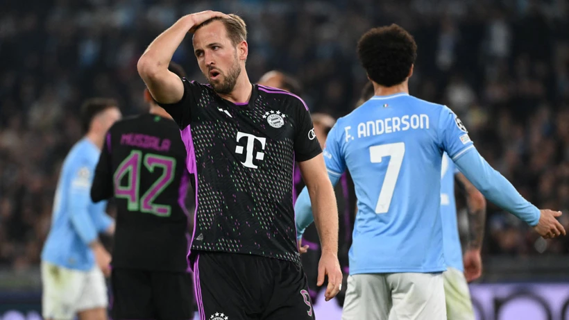 Bayern Munich thua Lazio ở lượt đi vòng 1/8 Champions League. (Nguồn: Getty Images)