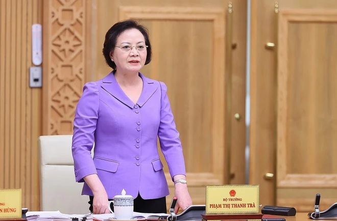 Bộ trưởng Bộ Nội vụ Phạm Thị Thanh Trà. (Ảnh: Dương Giang/TTXVN) ttxvn_pham thi thanh tra.jpg