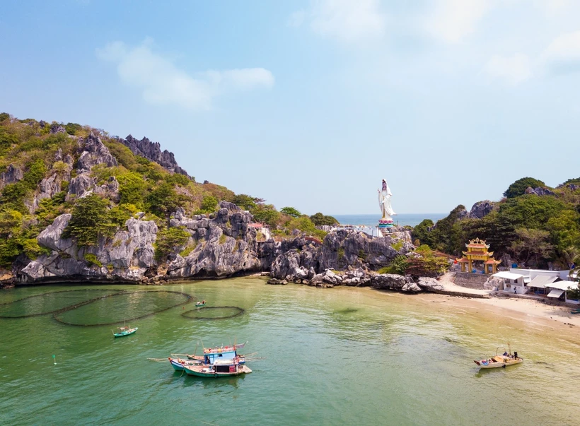 Kiên Giang được vinh danh trong top 10 điểm đến thân thiện nhất thế giới. (Ảnh: CTV/Vietnam+)
