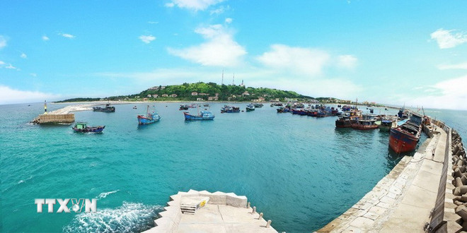 Đảo Bạch Long Vĩ (Hải Phòng). (Ảnh: Lâm Khánh/TTXVN) ttxvn-bach-long-vi-2.jpg