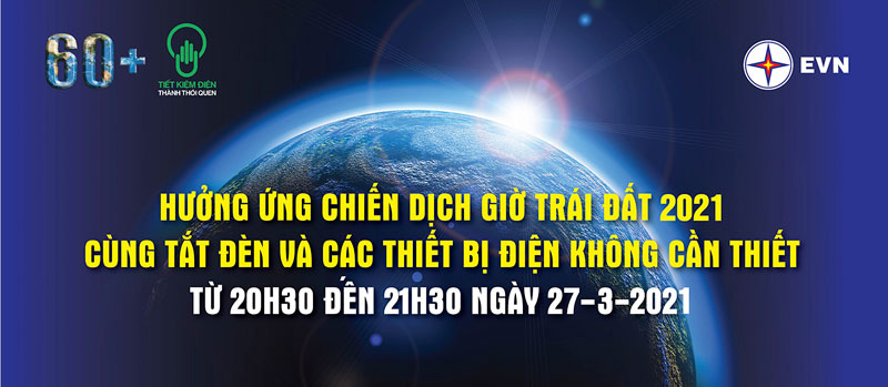 Hưởng ứng chiến dịch Giờ trái đất 2021