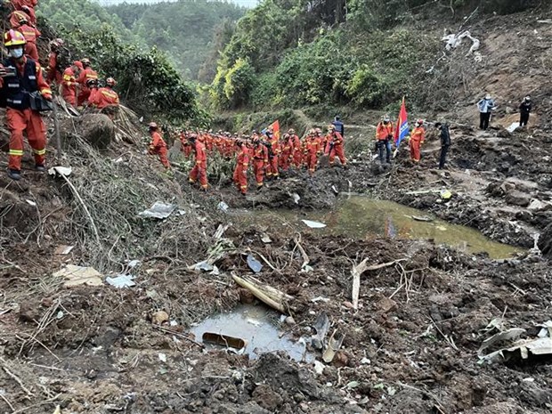 Trung Quốc đề nghị Mỹ hỗ trợ điều tra vụ rơi máy bay Boeing 737