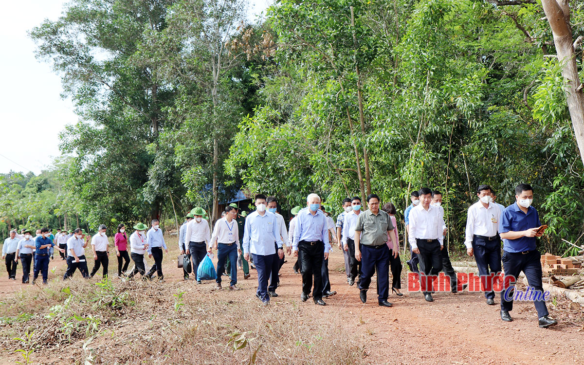 Ấn tượng một ngày làm việc với cường độ cao của Thủ tướng Chính phủ Phạm Minh Chính tại Bình Phước