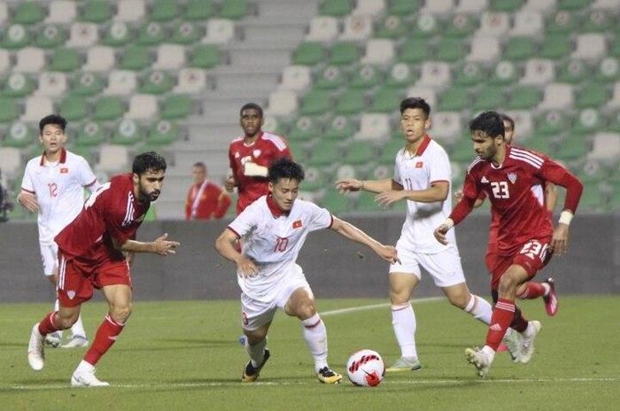 U23 Việt Nam thua đậm U23 UAE.