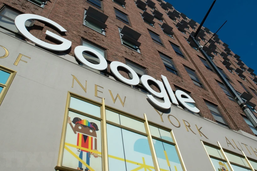 Trụ sở của công ty Google ở New York, Mỹ. (Ảnh: AFP/TTXVN)