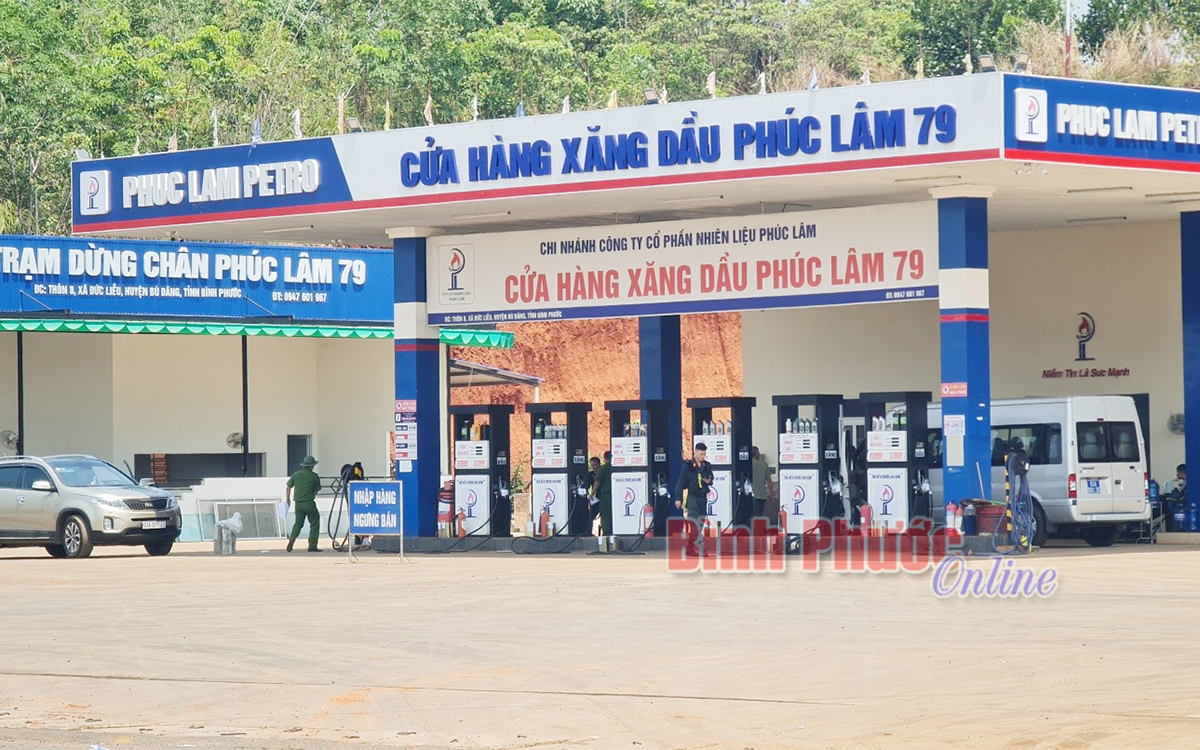 Tiếp tục phong tỏa một cây xăng trên Quốc lộ 14