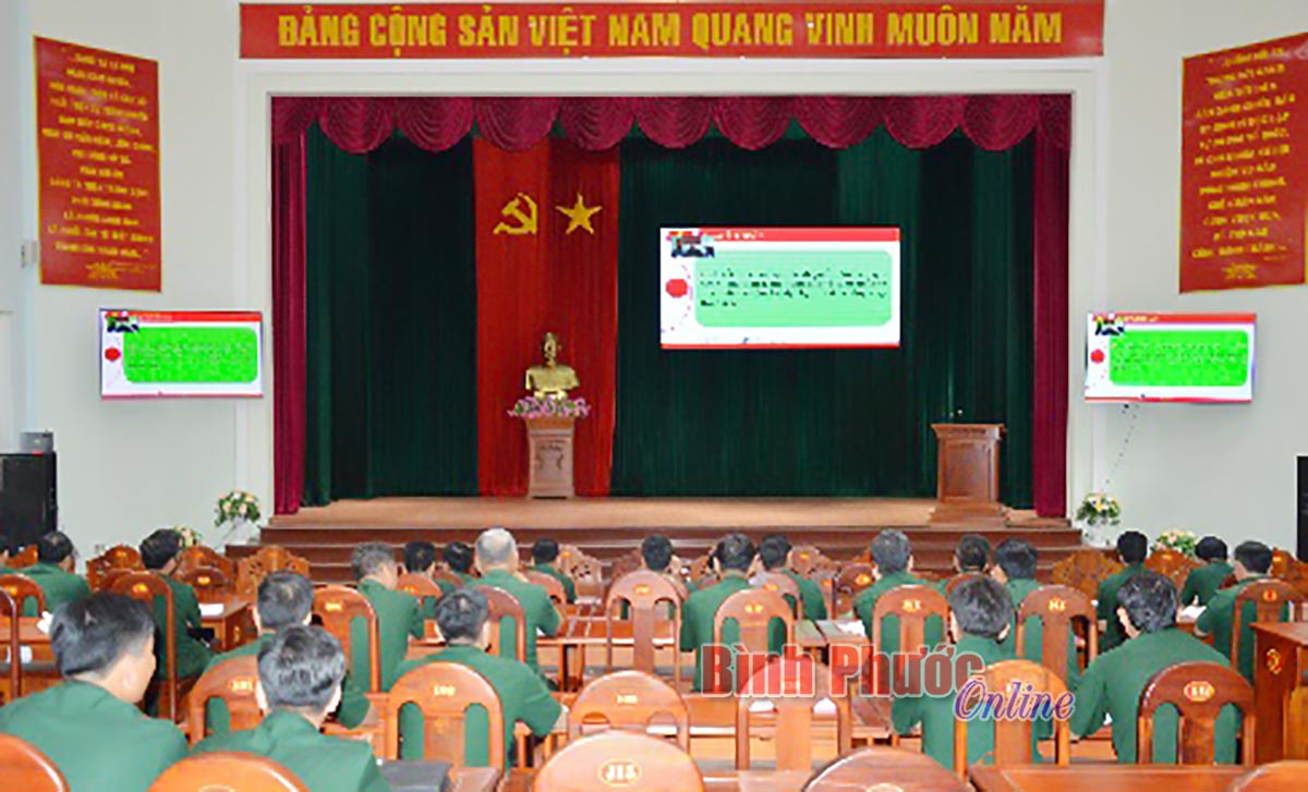 Quân khu 7 quán triệt, học tập Nghị quyết Đại hội XIII của Đảng