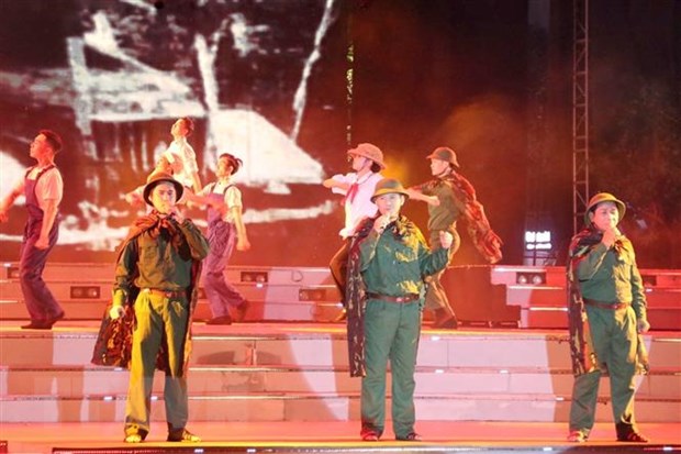 Dac sac Chuong trinh nghe thuat “Bai ca thong nhat, khat vong tu do” hinh anh 2