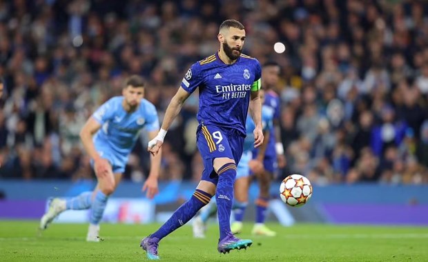 Benzema vươn lên dẫn dầu danh sách Vua phá lưới sau cú panenka hình ảnh 1 Benzema vuon len dan dau danh sach Vua pha luoi sau cu panenka hinh anh 1
