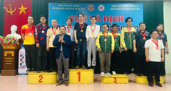Cờ tướng TPHCM, Bình Phước giành HCV nội dung tiêu chuẩn vô địch đồng đội toàn quốc