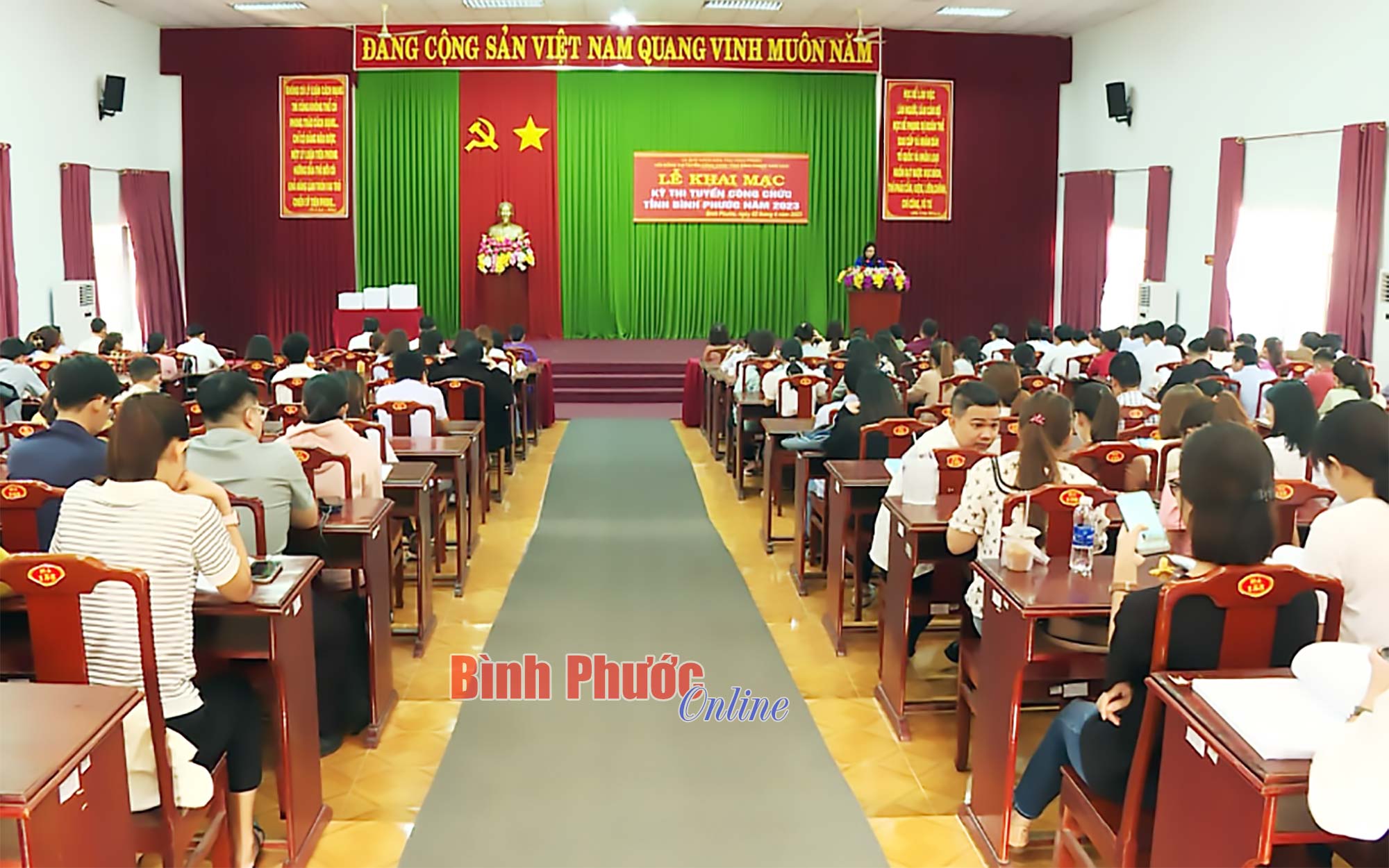 Bình Phước: 182 thí sinh tham dự kỳ thi tuyển dụng công chức năm 2023