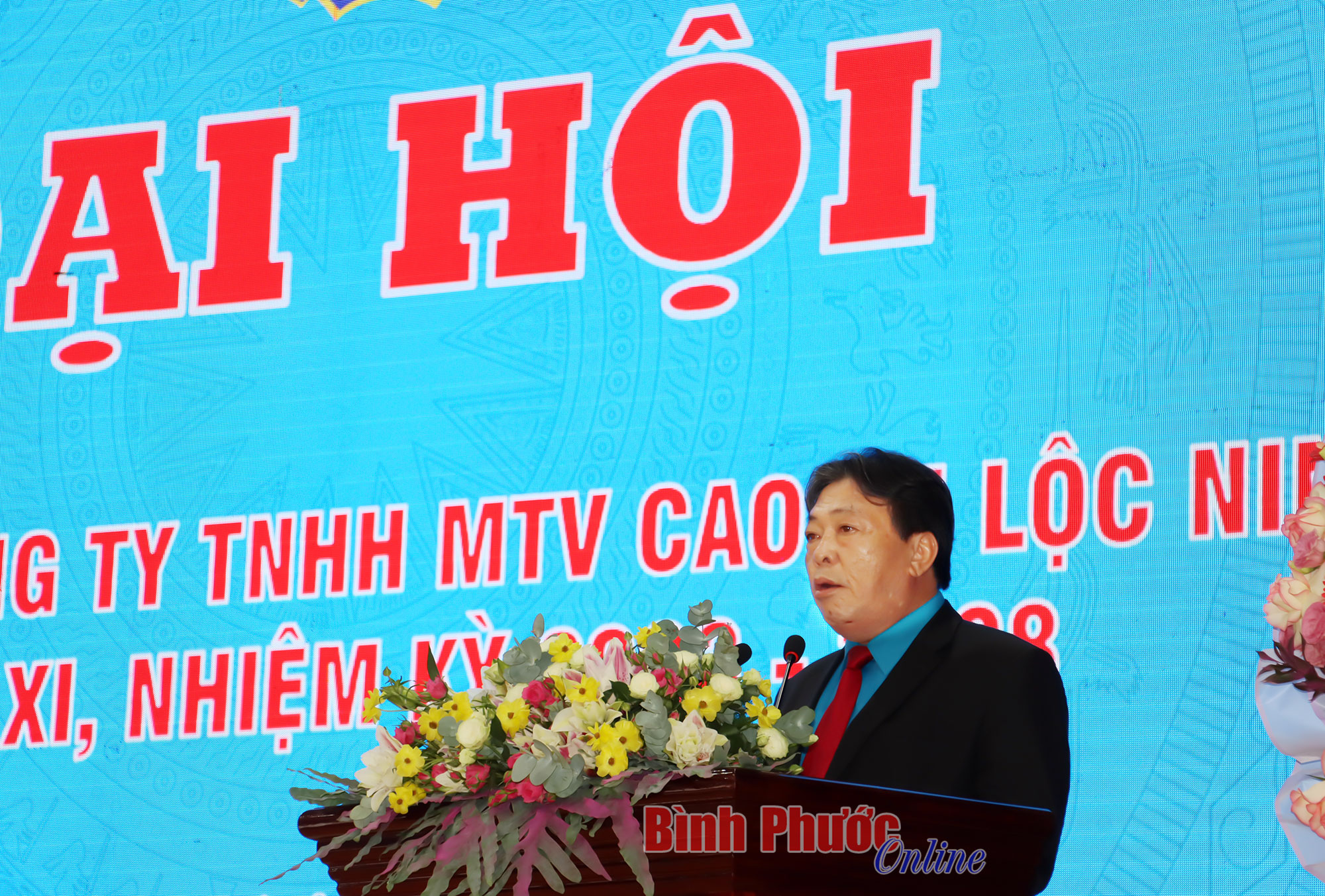 Đại hội Công đoàn Cao su Lộc Ninh thành công tốt đẹp