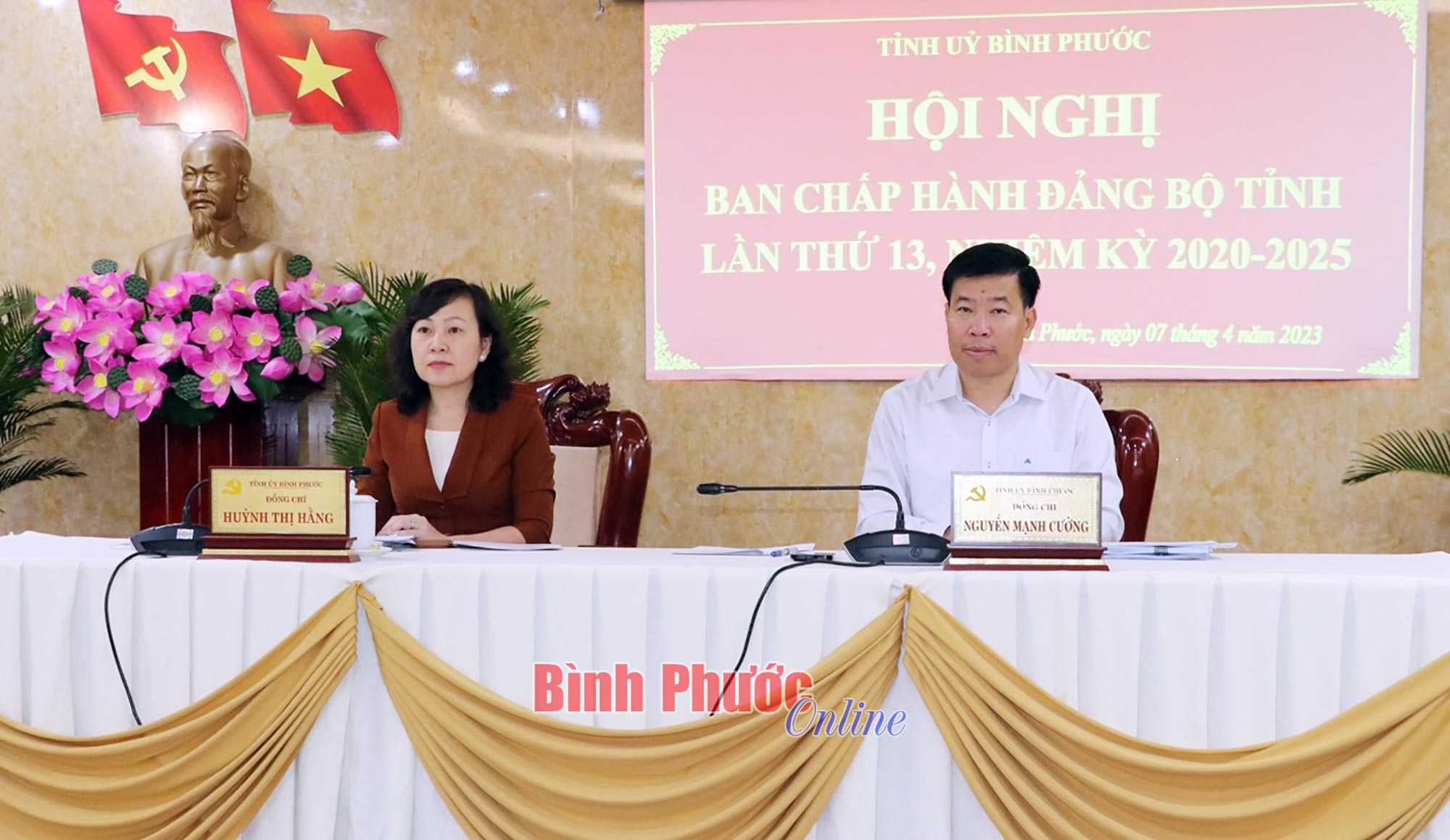 Hội nghị Ban Chấp hành Đảng bộ tỉnh Bình Phước lần thứ 13 thảo luận nhiều nội dung quan trọng