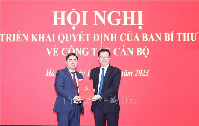 Bổ nhiệm ông Phạm Minh Tuấn giữ chức Phó TBT phụ trách Tạp chí Cộng sản