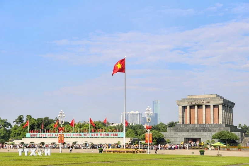 Lăng Chủ tịch Hồ Chí Minh. (Nguồn: TTXVN)