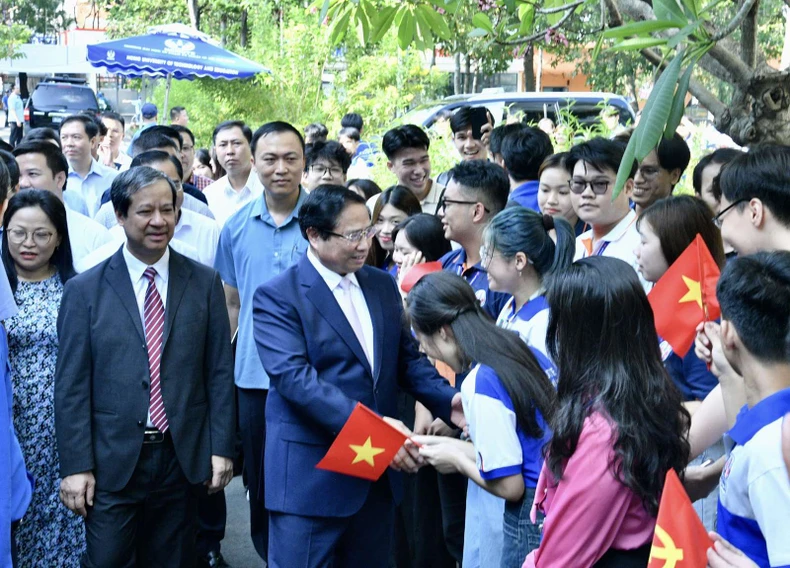 Thủ tướng Phạm Minh Chính dự khai mạc Ngày hội Khởi nghiệp Quốc gia của học sinh, sinh viên lần thứ 7 ảnh 3