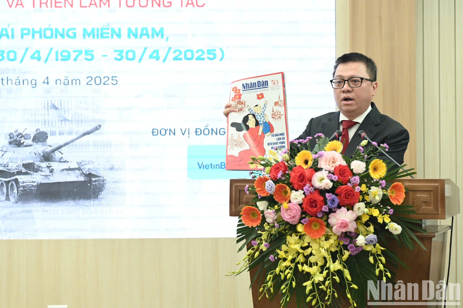 Báo Nhân Dân công bố đợt truyền thông đặc biệt chào mừng 50 năm ngày Giải phóng miền nam, thống nhất đất nước ảnh 3