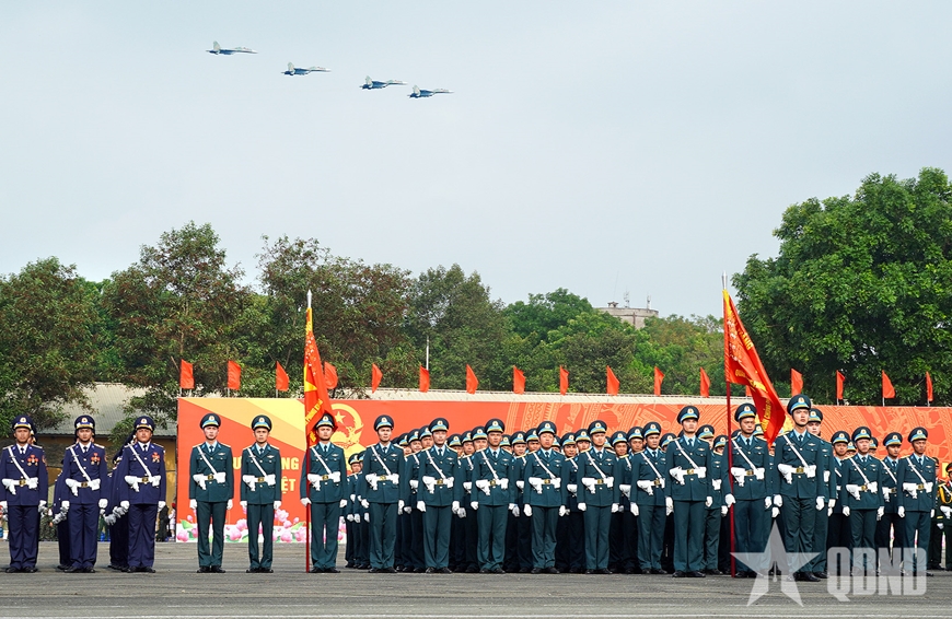 Tổng hợp luyện các lực lượng tham gia diễu binh, diễu hành Kỷ niệm 50 năm Ngày giải phóng miền Nam, thống nhất đất nước