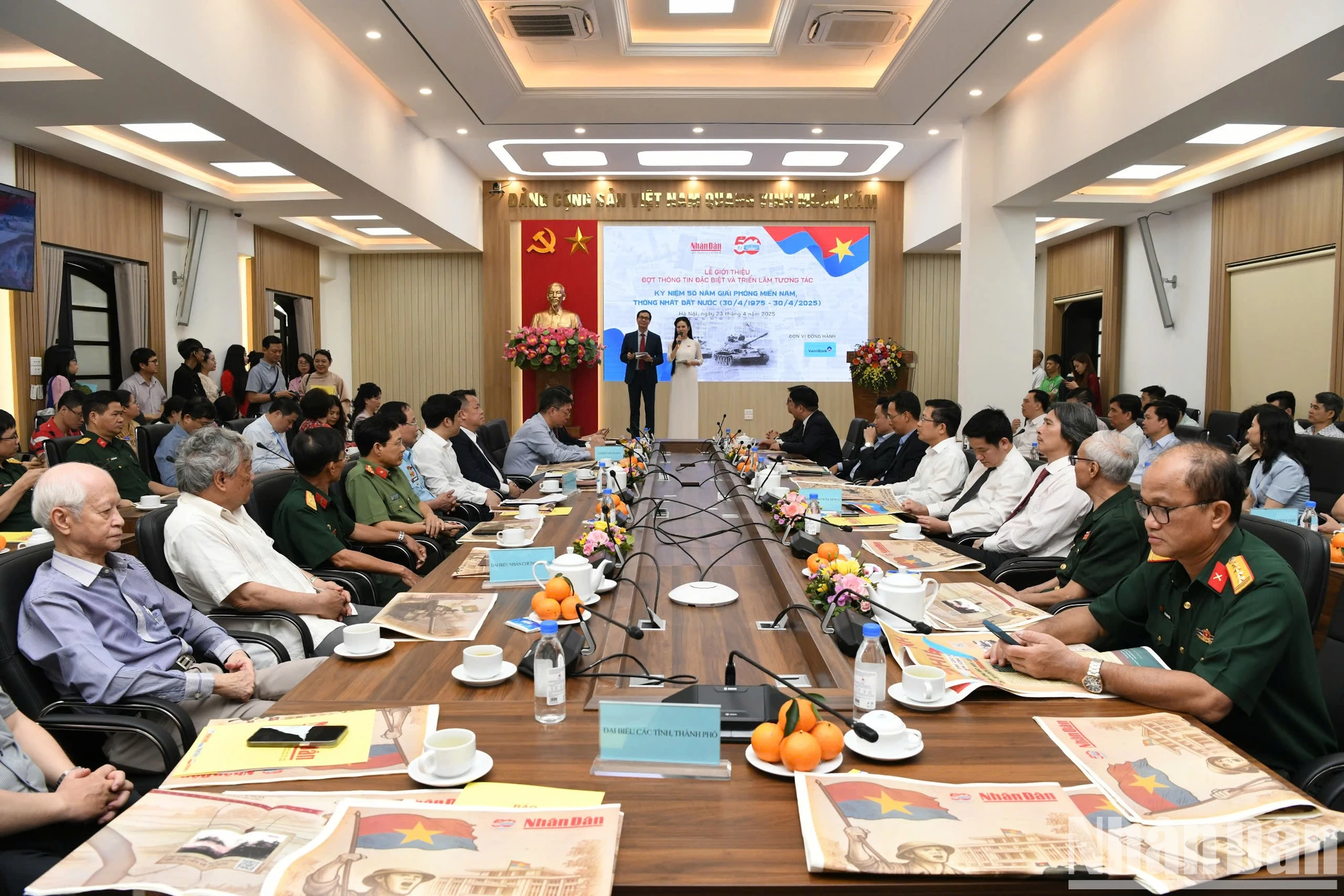 Báo Nhân Dân công bố đợt truyền thông đặc biệt chào mừng 50 năm ngày Giải phóng miền nam, thống nhất đất nước ảnh 4