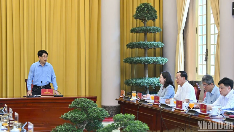 Chủ tịch nước Lương Cường: Chủ động xây dựng chương trình, kế hoạch, kịp thời tham mưu sát thực tiễn ảnh 2