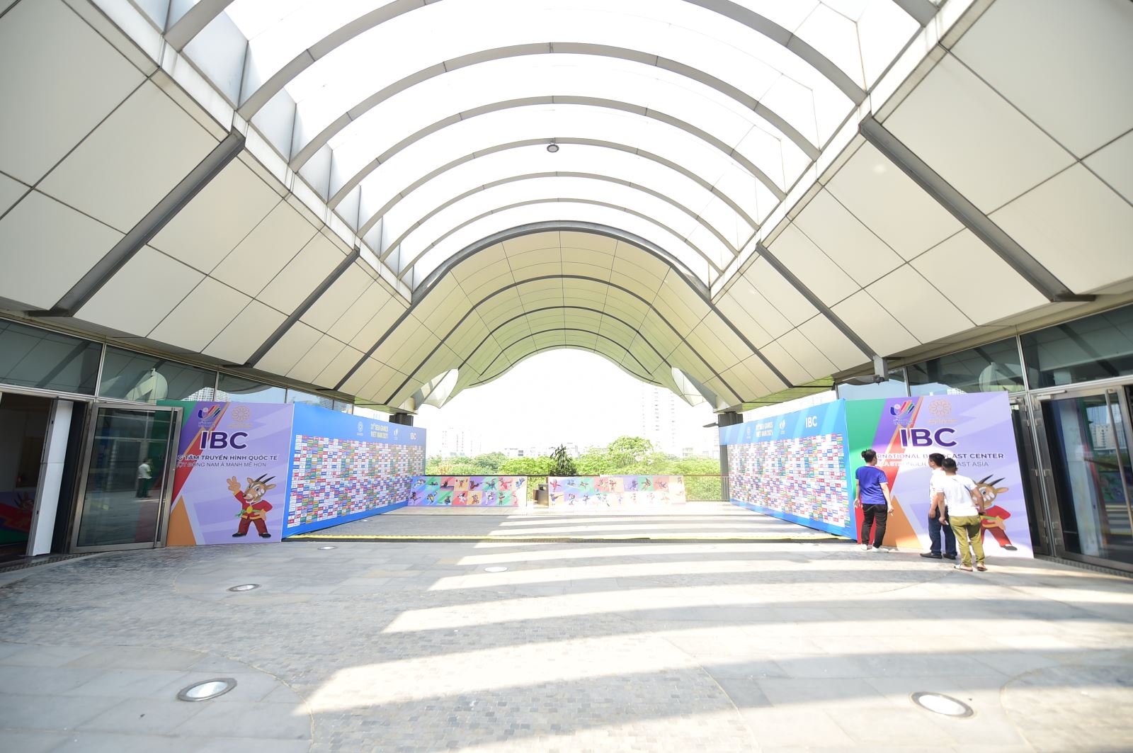 Hình ảnh Trung tâm Báo chí hiện đại phục vụ SEA Games 31 - Binh ...