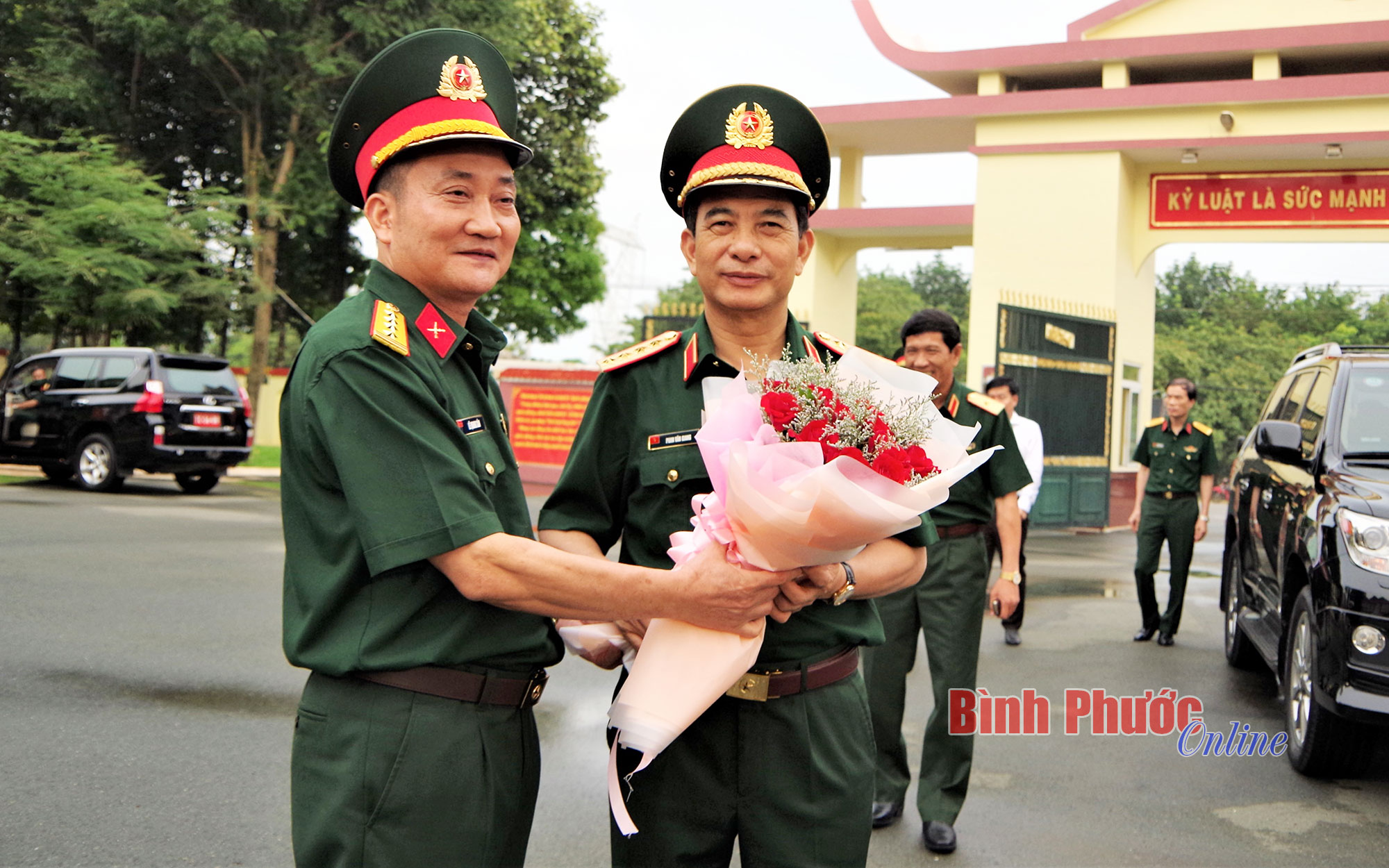 Đại tướng Phan Văn Giang thăm và làm việc tại Binh đoàn 16