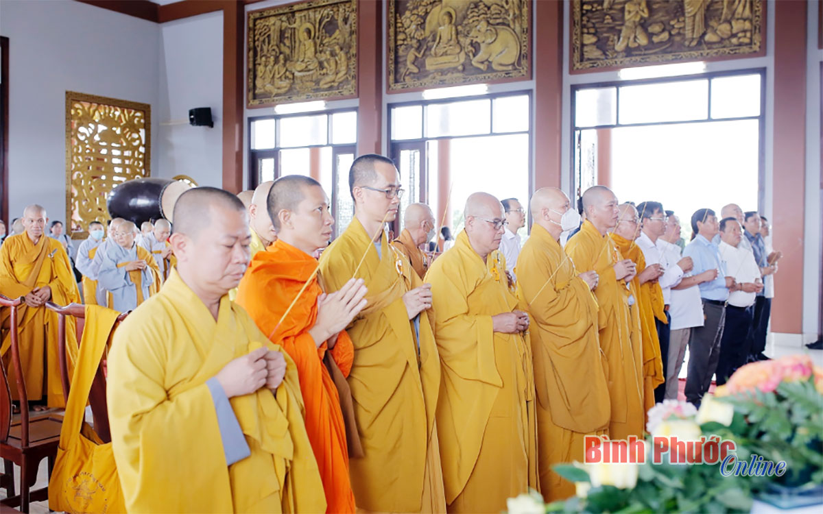 Bình Phước: Ban Trị Sự Phật giáo tỉnh tổ chức lễ Mộc dục, Kiết giới an cư