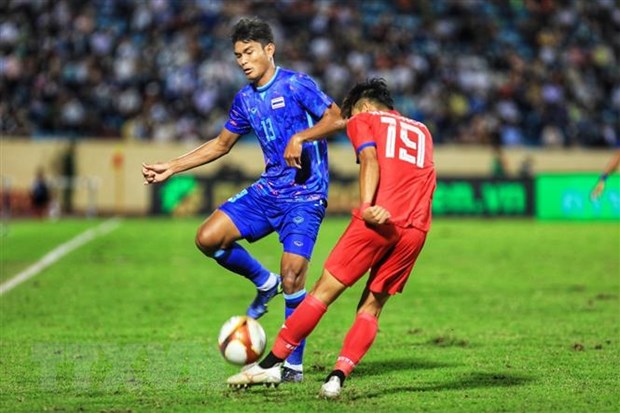 U23 Thái Lan giành ngôi nhất bảng B, gặp U23 Indonesia ở bán kết hình ảnh 1 U23 Thai Lan gianh ngoi nhat bang B, gap U23 Indonesia o ban ket hinh anh 1