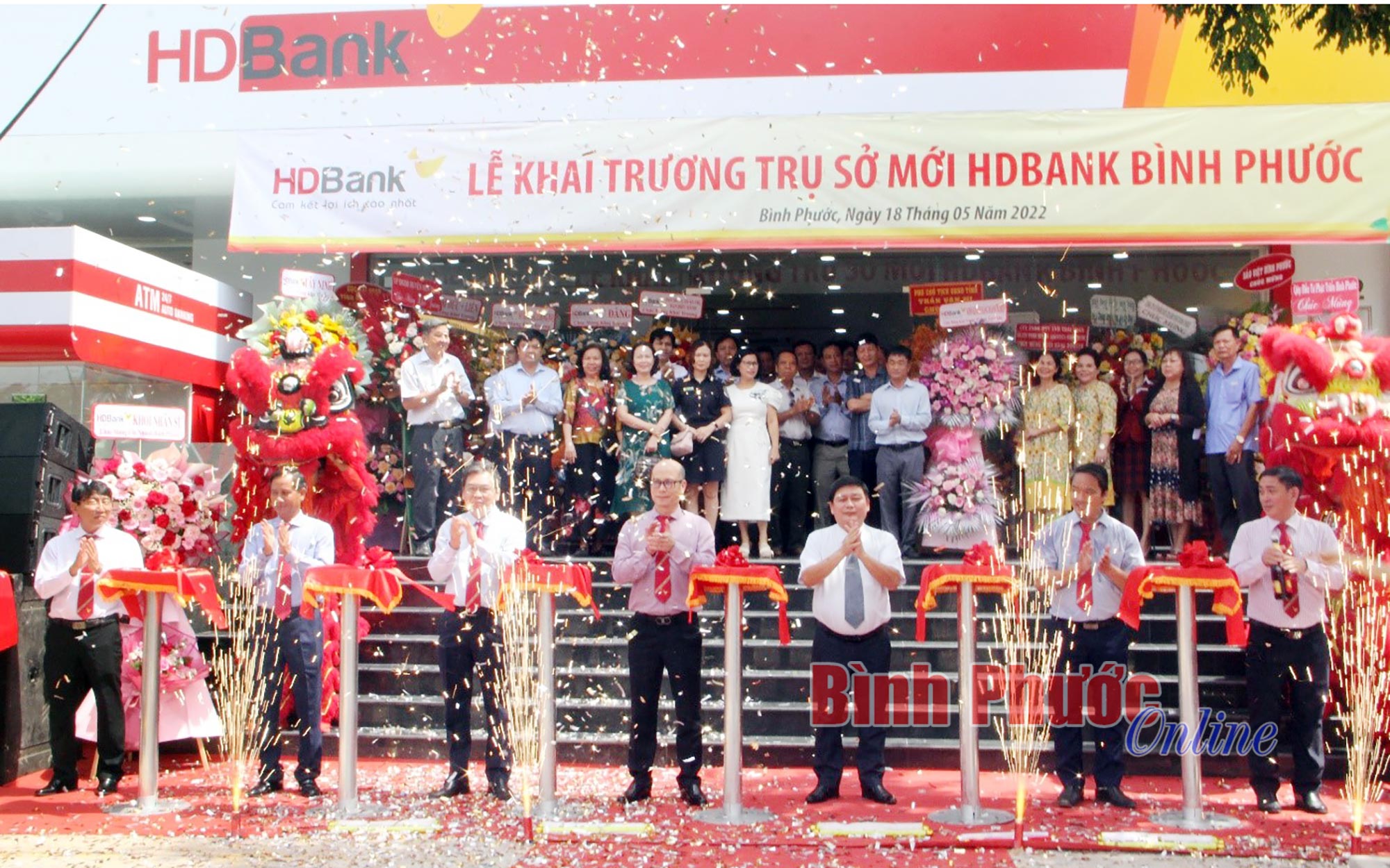 Khai trương trụ sở mới chi nhánh HDBank Bình Phước