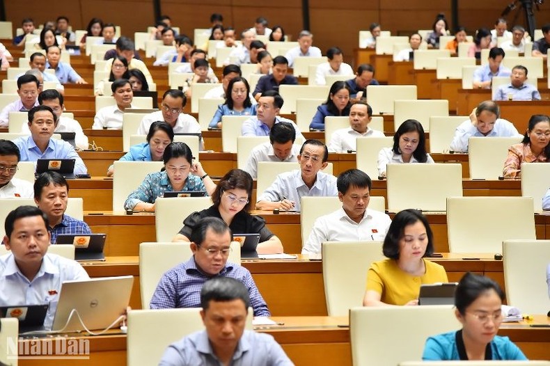 Trình Quốc hội thông qua Nghị quyết về lấy phiếu tín nhiệm, bỏ phiếu tín nhiệm ảnh 4