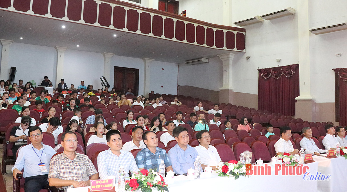 Bình Phước: Thị xã Phước Long nhất toàn đoàn Ngày hội gia đình tỉnh lần thứ XII