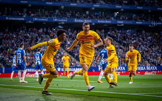 Bỏ xa Real đến 14 điểm, Barcelona vô địch La Liga sớm 4 vòng đấu hình ảnh 1 Bo xa Real den 14 diem, Barcelona vo dich La Liga som 4 vong dau hinh anh 1
