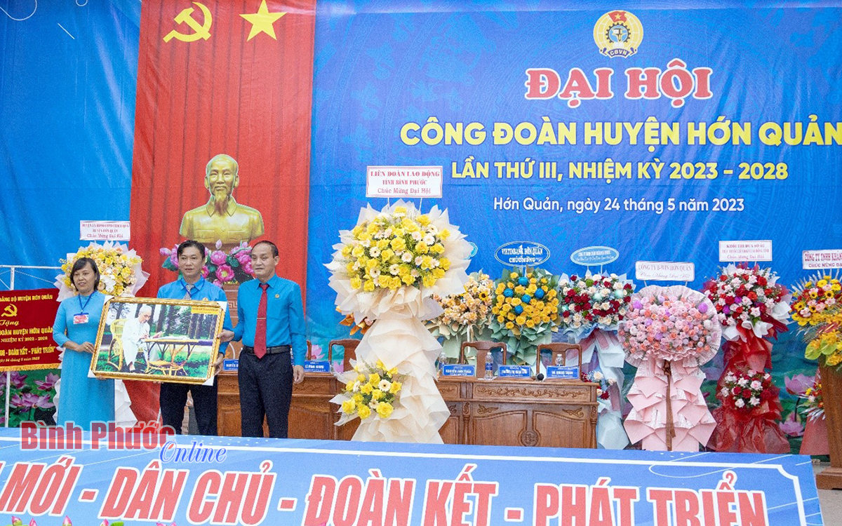 Hớn Quản: Đại hội Công đoàn nhiệm kỳ 2023