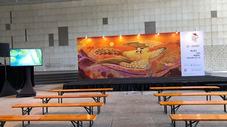 Quảng b&aacute; s&aacute;ch thiếu nhi Việt Nam tại Hội s&aacute;ch thiếu nhi ch&acirc;u &Aacute; 2023 ảnh 2