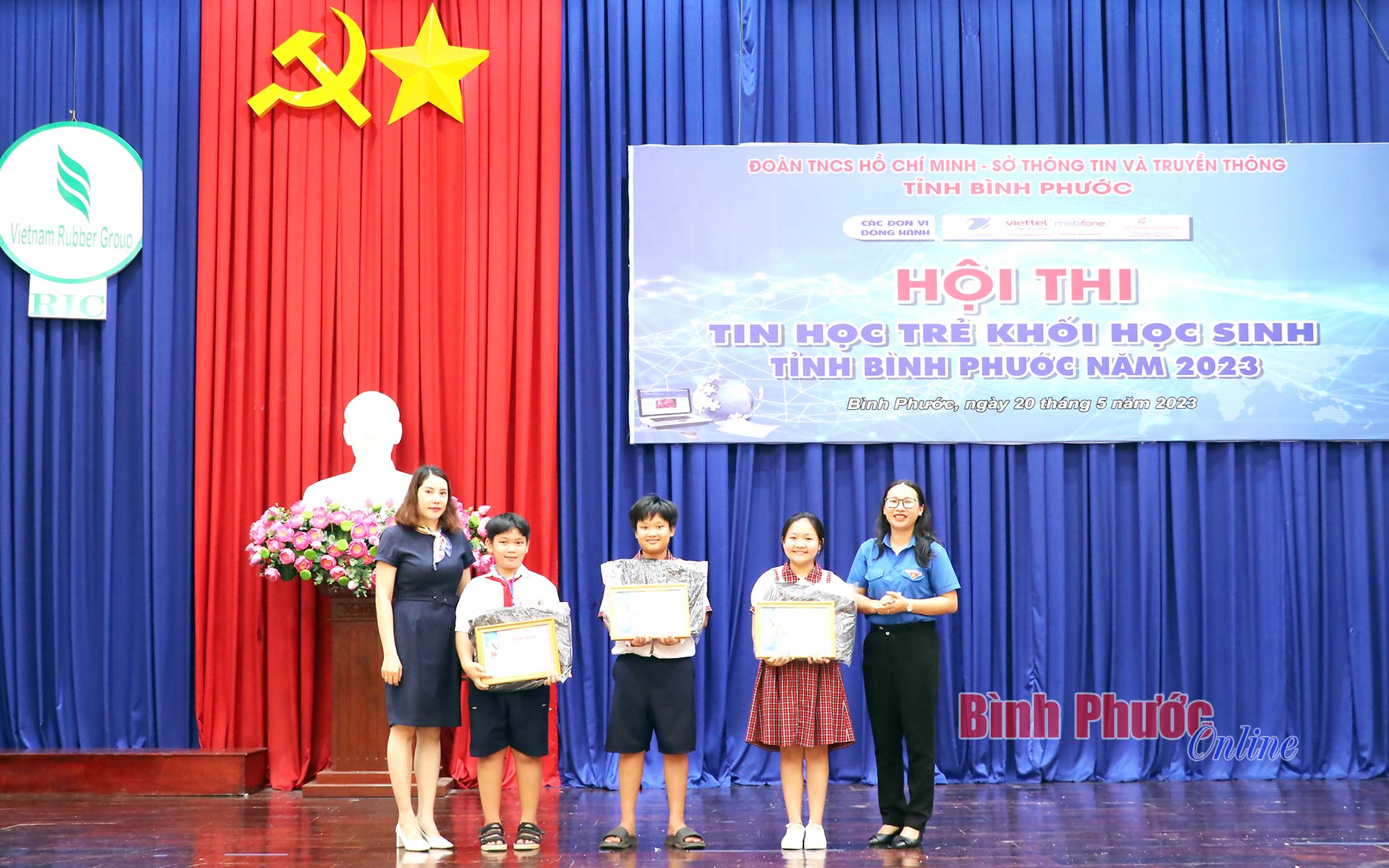 Bình Phước: Hơn 100 thí sinh tham gia hội thi tin học trẻ