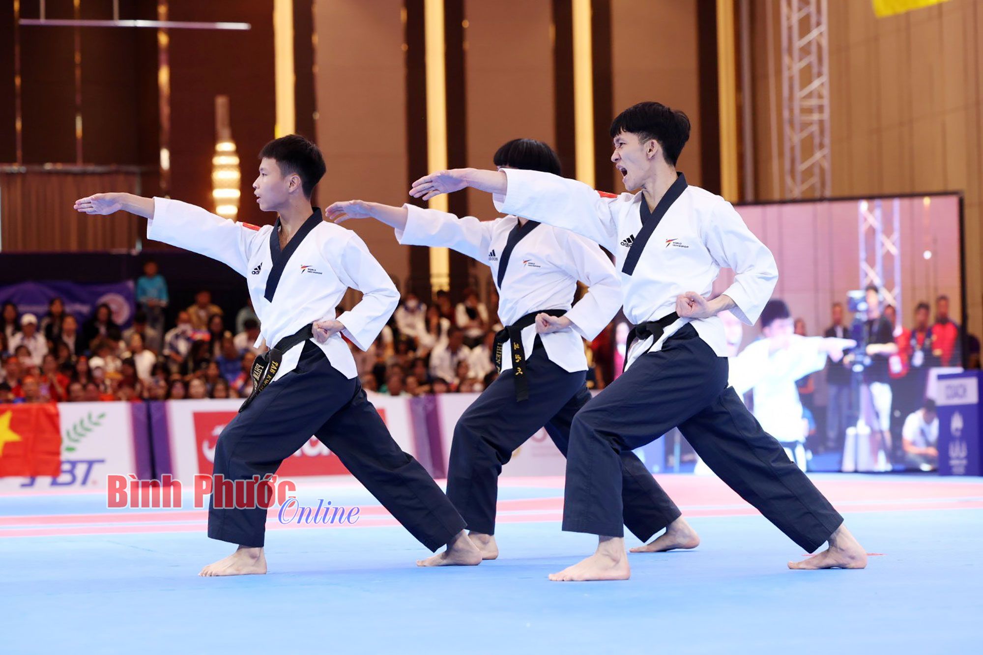 SEA Games 32 Taekwondo Việt Nam đoạt huy chương vàng quyền tiêu chuẩn