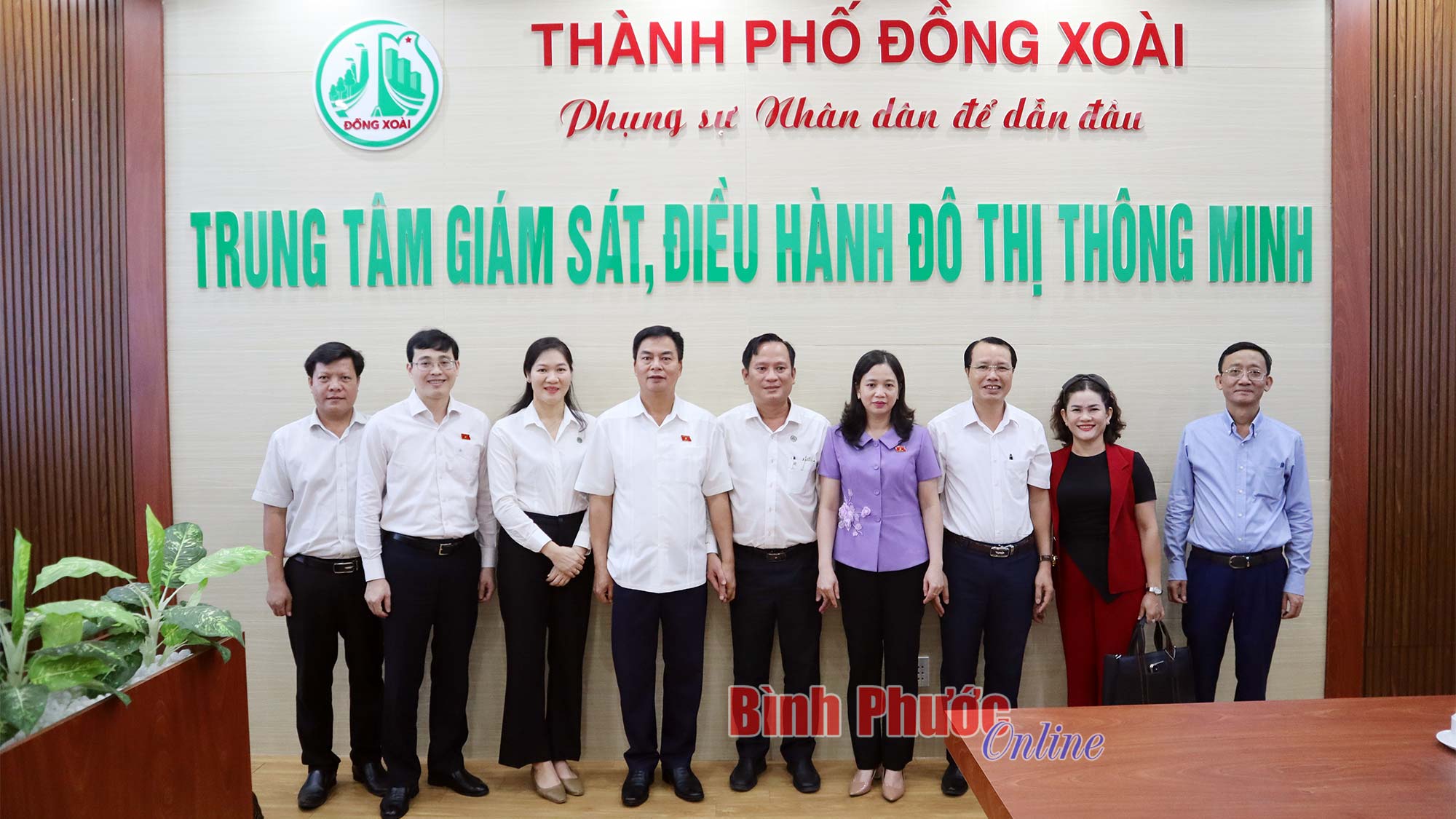 Đoàn giám sát Ủy Ban Thường vụ Quốc hội tham quan IOC Đồng Xoài