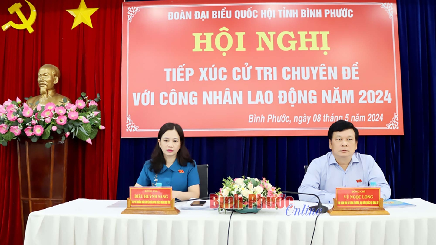 Người lao động gửi nhiều ý kiến đến đại biểu Quốc hội tỉnh