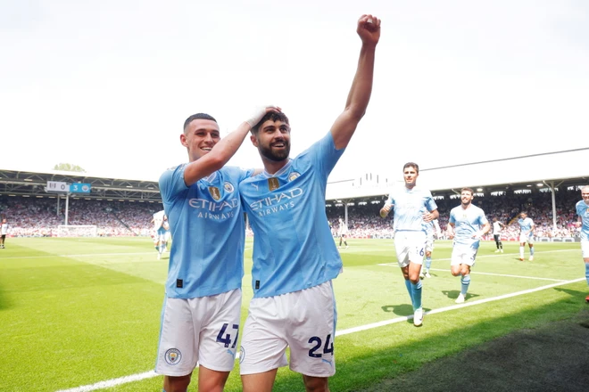 Josko Gvardiol và Phil Foden cùng lập công cho Manchester City. (Nguồn: The Guardian) Man_city_1105_2.jpg