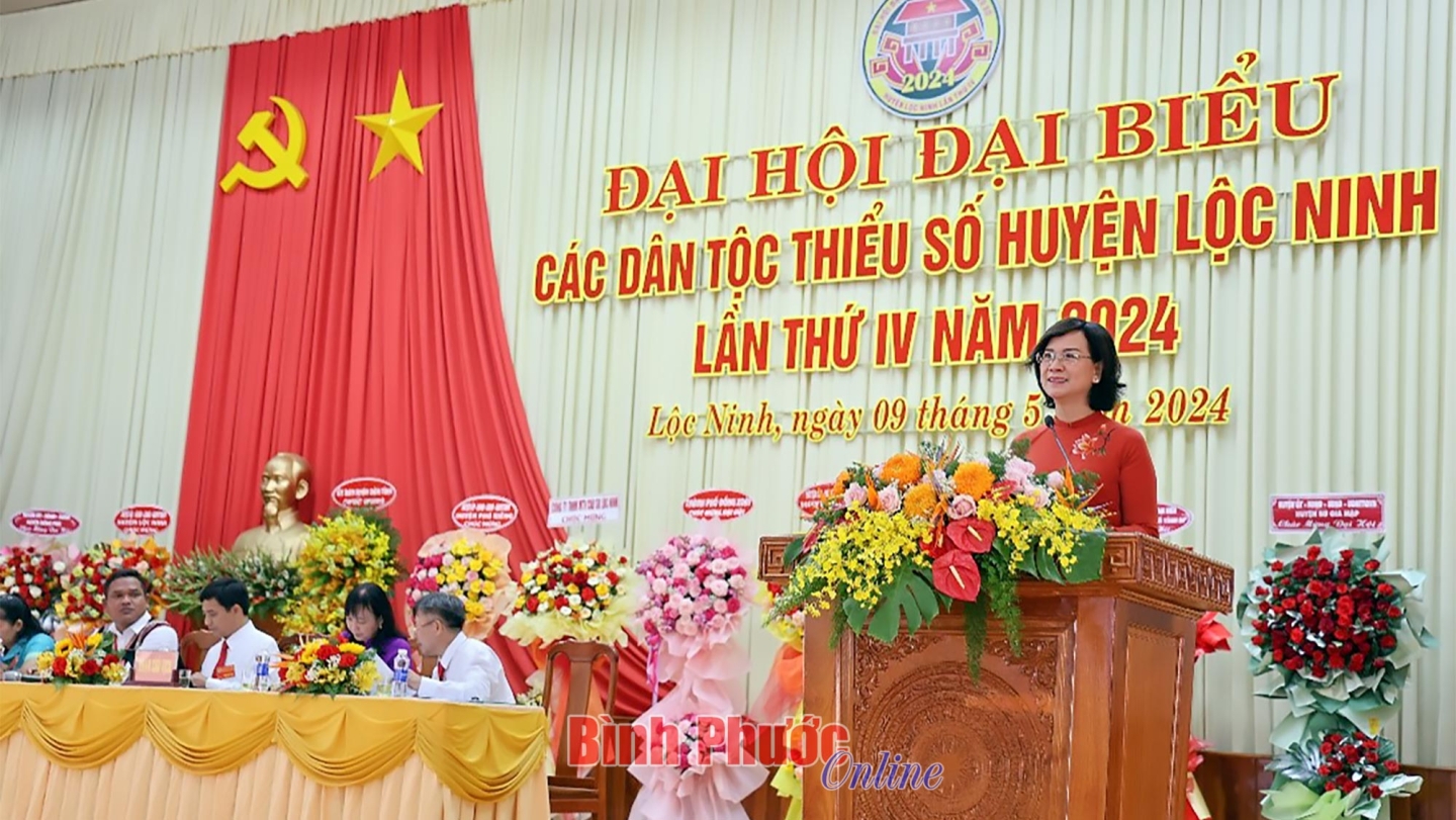 Đại hội đại biểu các dân tộc thiểu số huyện Lộc Ninh lần thứ IV, năm 2024