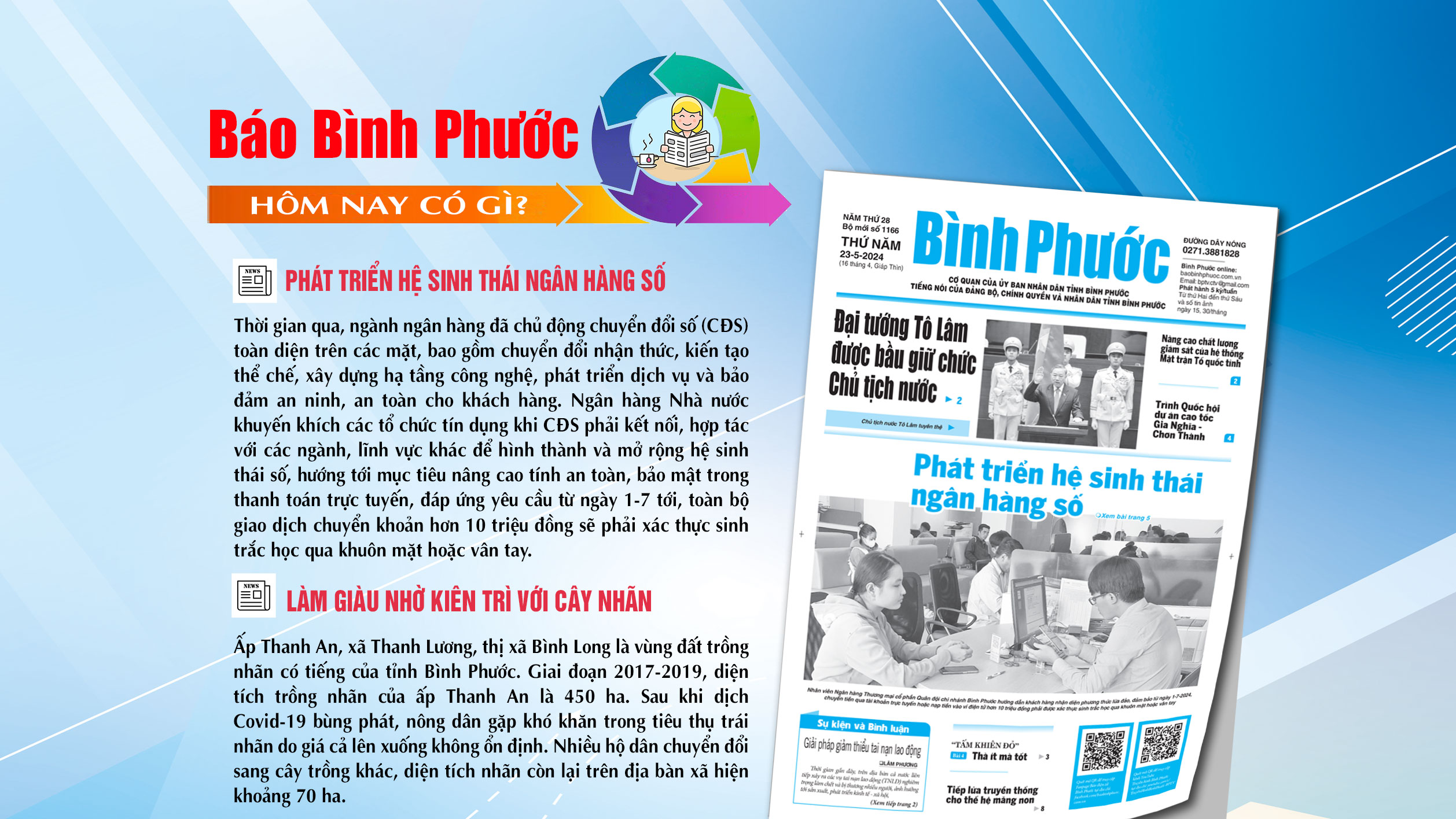 Kính mời độc giả đón đọc báo in Bình Phước hôm nay 2-5-2024 - Binh ...