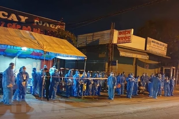 Binh Duong: Thi xa Tan Uyen gian cach xa hoi theo Chi thi 16 hinh anh 1