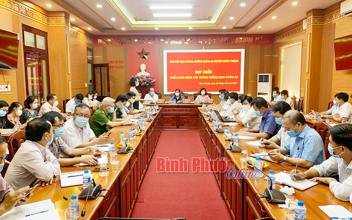 Bình Phước có 1 ca dương tính với Covid-19 đầu tiên ở huyện Chơn Thành