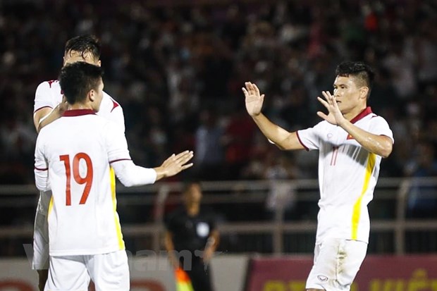 HLV Park Hang-seo: Tuyển Việt Nam có thể tạm yên tâm về hàng tấn công hình ảnh 2 HLV Park Hang-seo: Tuyen Viet Nam co the tam yen tam ve hang tan cong hinh anh 2