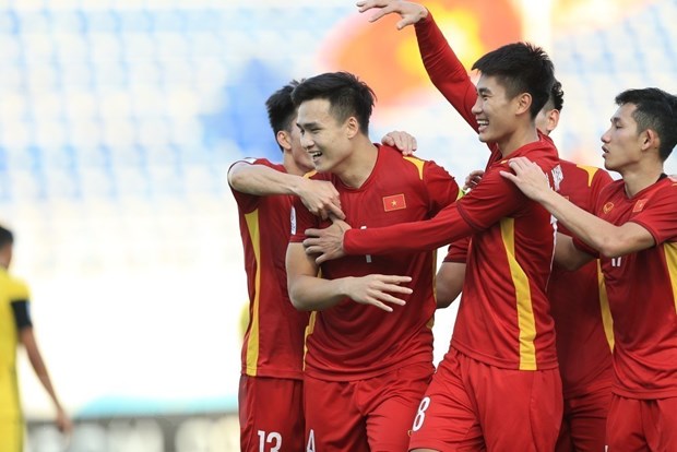 U23 châu Á: Việt Nam và Hàn Quốc vào tứ kết, Thái Lan bị loại hình ảnh 2 U23 chau A: Viet Nam va Han Quoc vao tu ket, Thai Lan bi loai hinh anh 2