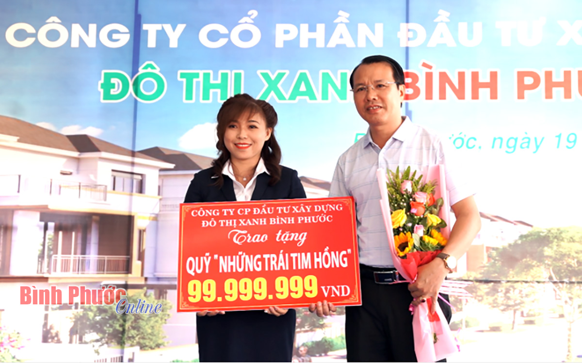 Khai trương Công ty cổ phần Đầu tư xây dựng Đô thị Xanh Bình Phước