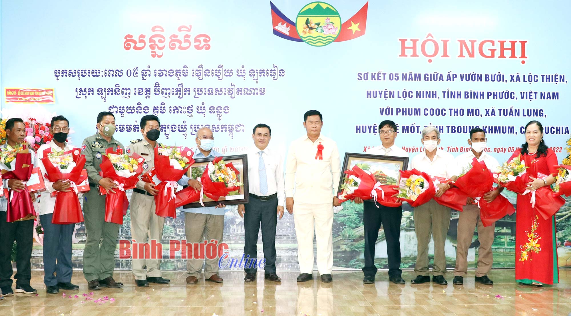 Sơ kết giữa nhiệm kỳ thực hiện nghị quyết Đại hội Đảng bộ huyện Lộc Ninh
