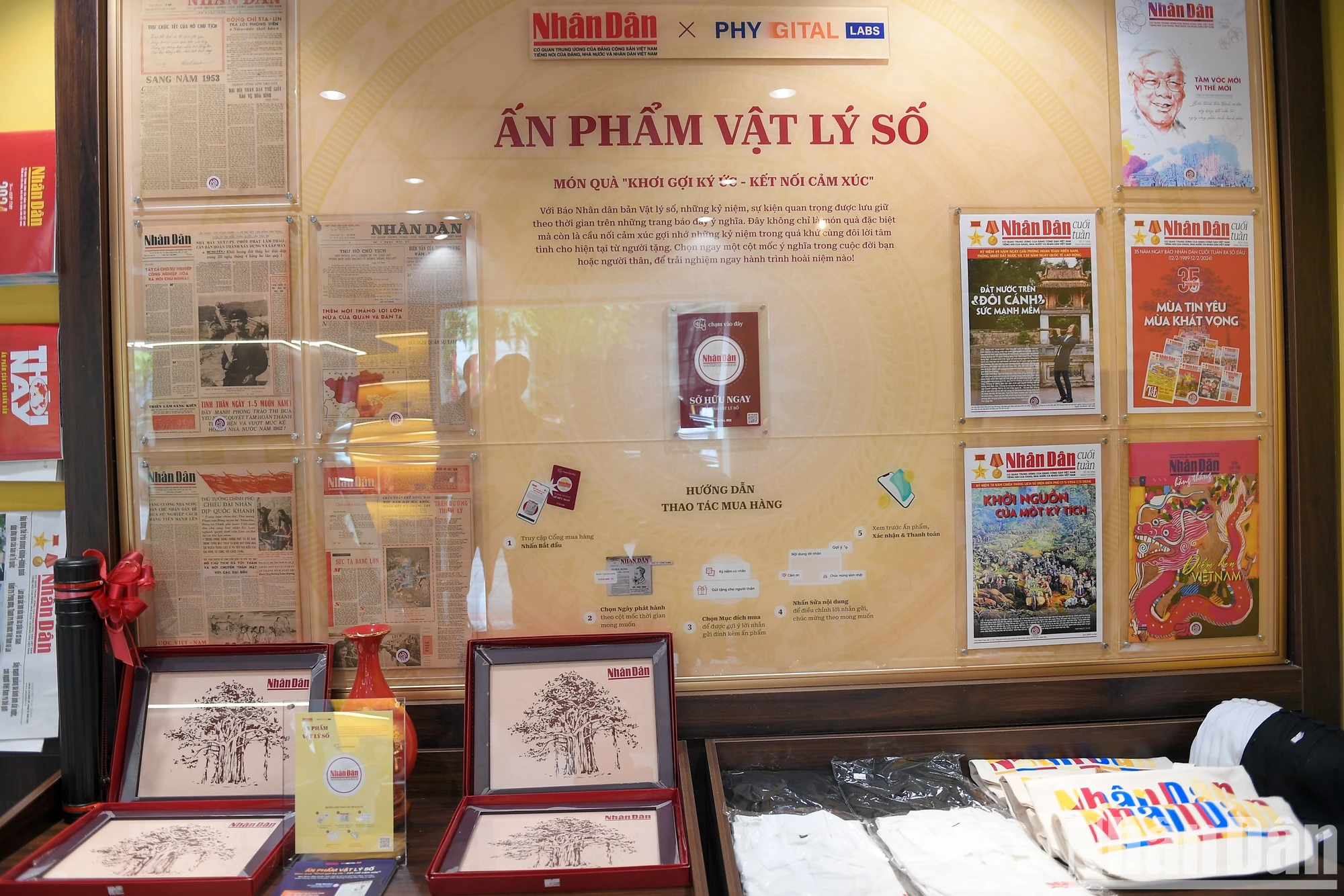 [Ảnh] Ra mắt Kh&ocirc;ng gian trưng b&agrave;y, trải nghiệm v&agrave; giới thiệu sản phẩm B&aacute;o Nh&acirc;n D&acirc;n ảnh 12