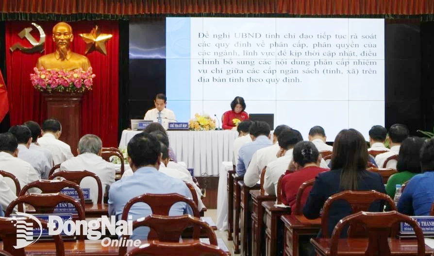 Quang cảnh kỳ họp. Ảnh: H.Thảo