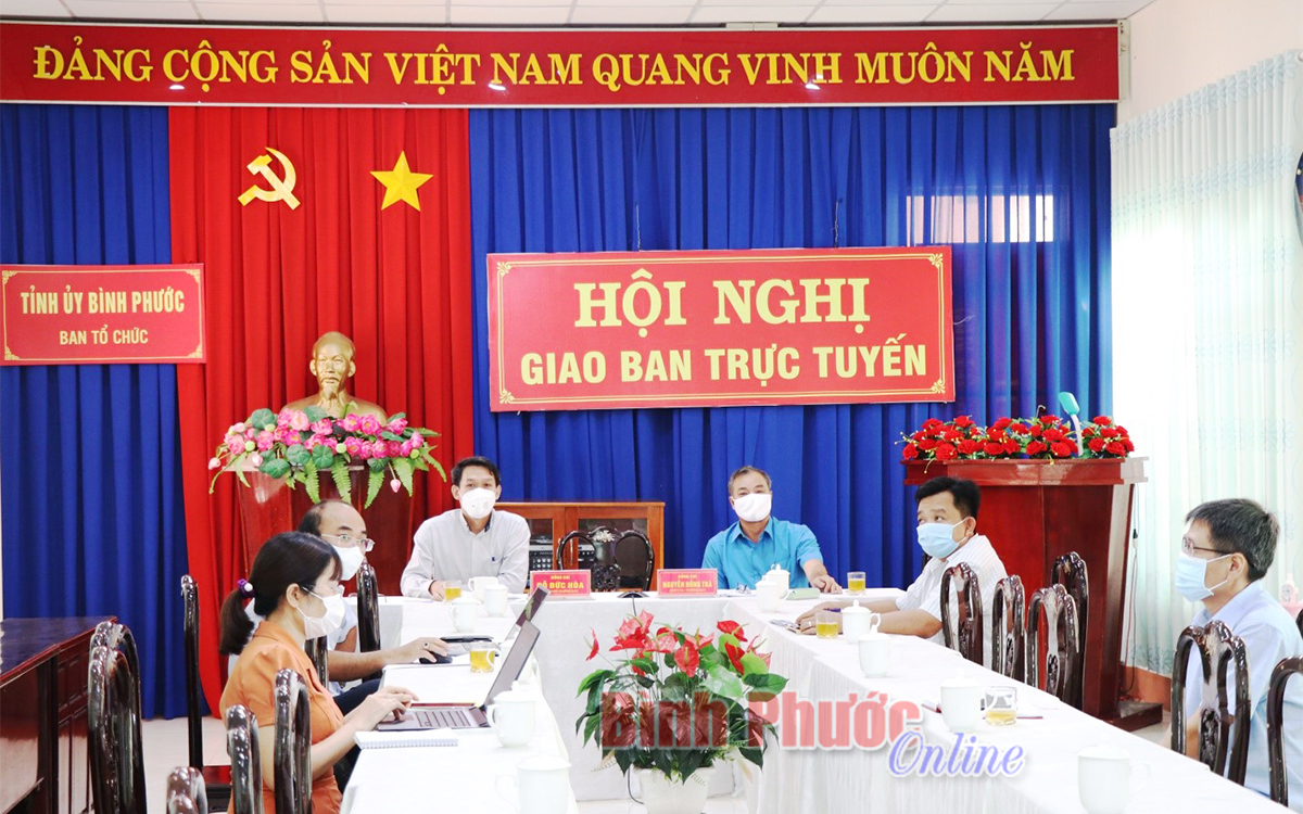 Hội nghị trực tuyến góp ý dự thảo hướng dẫn mới thi hành Điều lệ Đảng